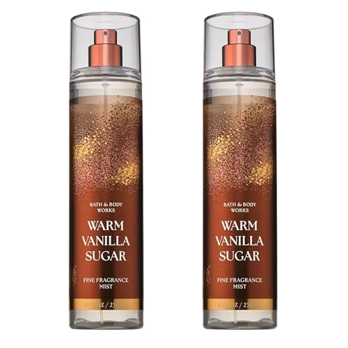 Bath & Body Works Warm Vanilla Sugar Body Spray, 8 fl oz (2-Pack)