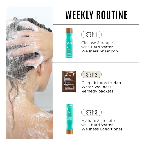 Malibu C Hard Water Wellness Hair Remedy - 1 Packet, Clarifying & Shine Restoring