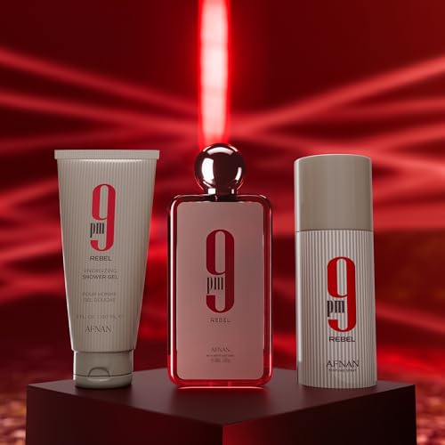 Afnan 9PM Rebel Unisex Eau de Parfum Gift Set 100ml