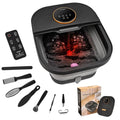 Foot Spa Bath Massager with Heat, Bubble, and Remote Control