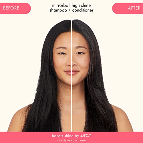 Amika Mirrorball High Shine Shampoo 1000ml - Boosts Shine & Softness