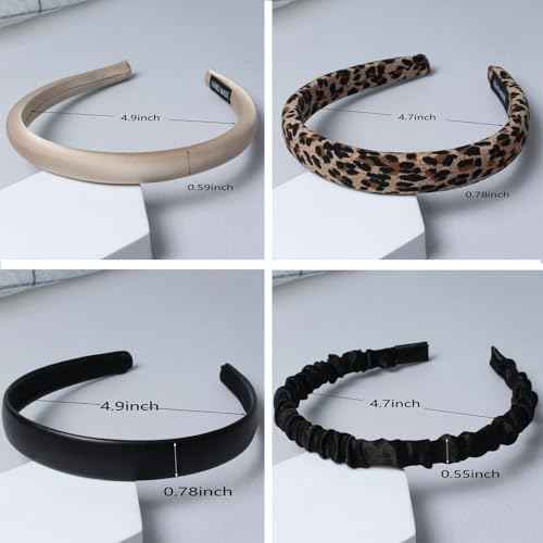 Cuizhiyu Headbands, Assorted Colors and Styles