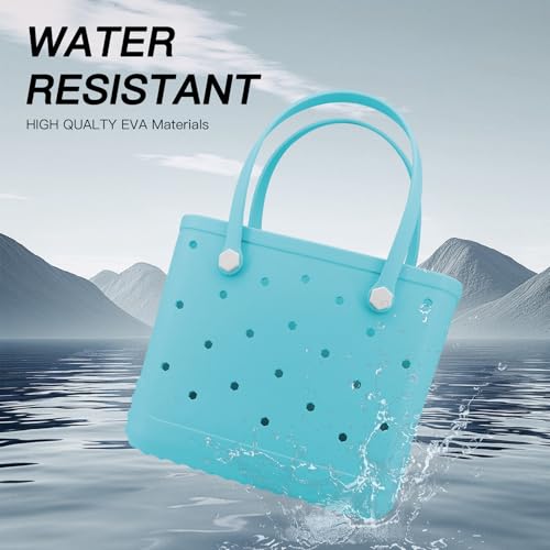 X-Large Waterproof Sandproof Beach Tote Bag with Zipper Pocket