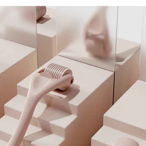 ROSELYNBOUTIQUE Derma Roller for Hair Beard Facial Skin Face 0.3mm 540 Microneedles Cosmetic Beauty Instrument Self-Care Gifts for Men Women