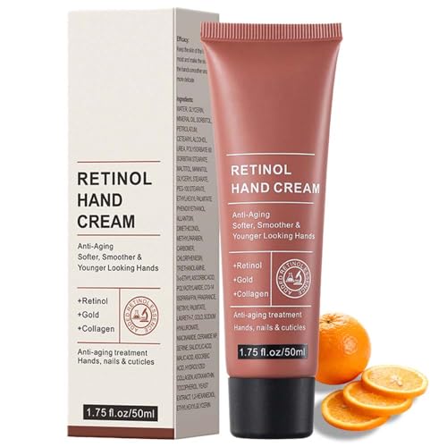 Retinol Hand Cream for Anti-Aging & Moisturizing Care - 50g