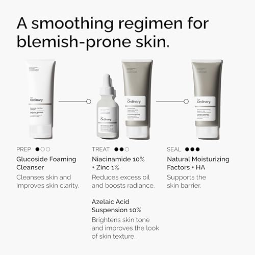 The Ordinary Azelaic Acid Suspension 10% Skin Brightening & Uneven Tone - 1 Fl Oz
