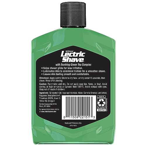 Williams Lectric Shave Electric Razor Pre-Shave 7oz