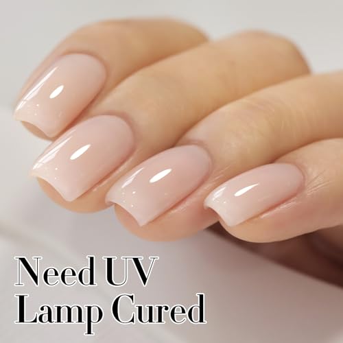 Double Rhythm Translucent Jelly Gel Polish - Sheer Beige Nude 15ml