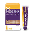 Mederma Scar Cream Plus SPF 30 Sunscreen, 0.7oz and Silicone Scar Sheets, Improves Old and New Scars, 4 Count