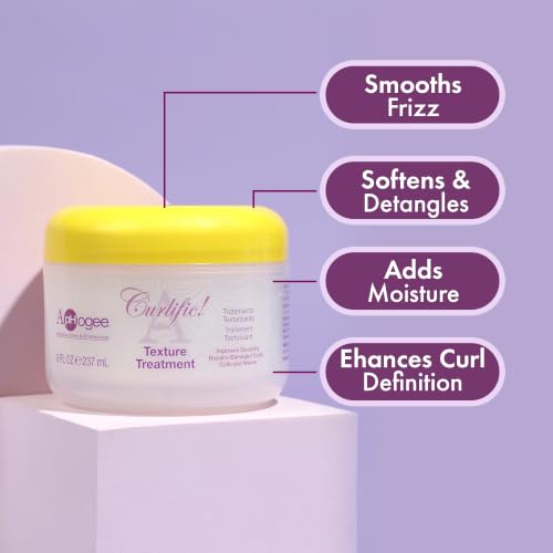 Aphogee Curlific Hair Mask for Curly & Damaged Hair - 8 Fl Oz