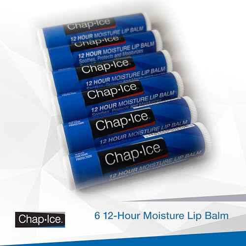 Moisturizing Lip Balm SPF 15 ? 6 Pack Lip Balm Sticks, Hydrating & Protective Formula