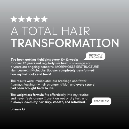 Framesi Morphosis Restructure Leave-In Serum - Bond Repair for Damaged Hair