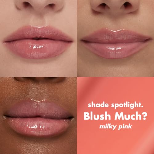e.l.f. Sun Boss Lip Gloss SPF 25 - Tinted, High Shine, Vitamin E, Coconut Scent