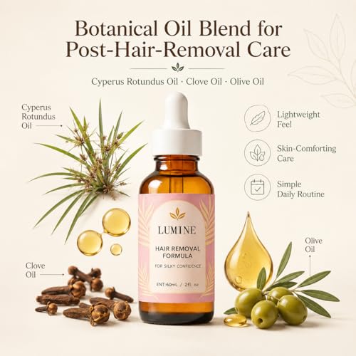 Cyperus Rotundus Body Oil for Hair Reduction & Skin Moisturizing – 60ml