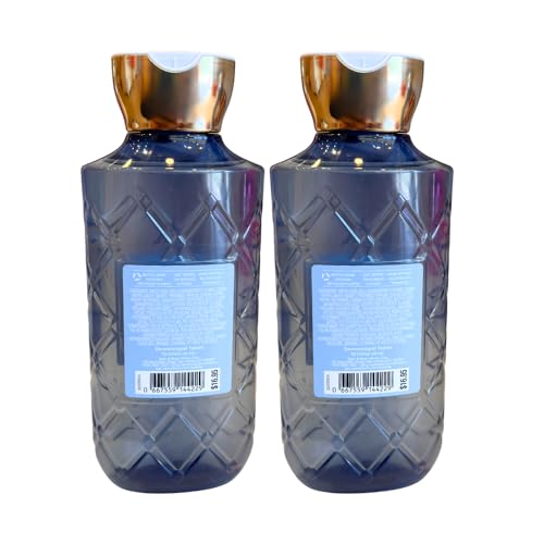 Bath & Body Works DRESSED IN WHITE Body Wash 2-piece Gift Set with a Red Bow for Holidays ? 10 fl oz each