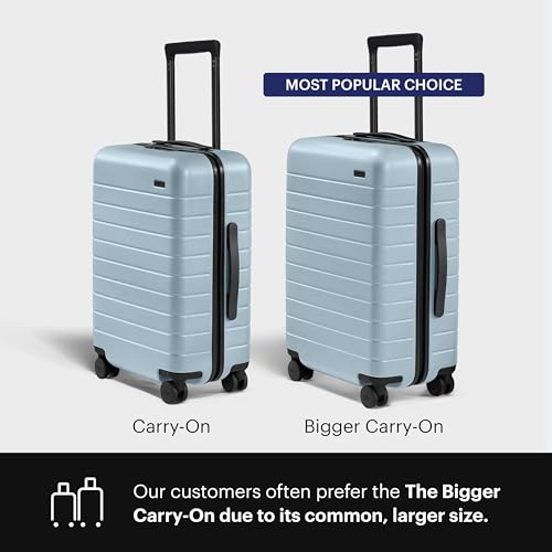Away 22-Inch Lightweight Hardside Carry-On Luggage - Sky Blue