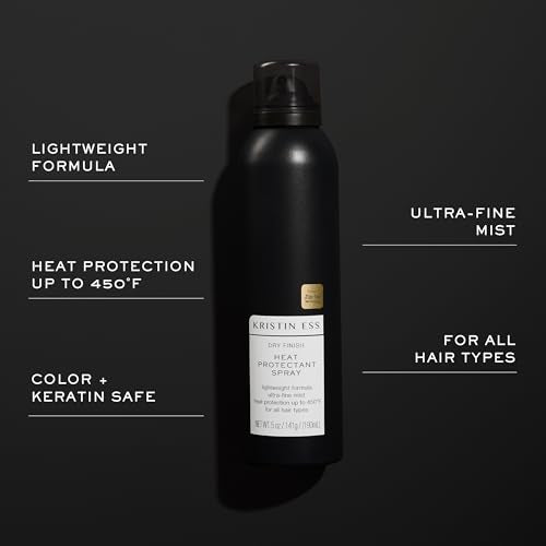 Kristin Ess Dry Heat Protectant Spray 5 oz - 450°F