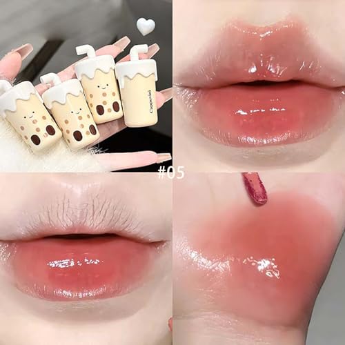 Hydrating Jelly Lip Gloss - Glass Finish, 4 Colors