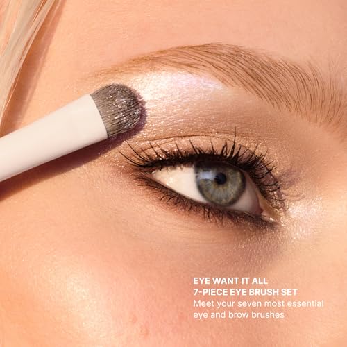 Morphe Eye Want It All 7-Piece Makeup Brush Set for Eyeshadow & Brows