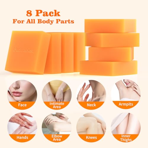 Turmeric Soap Bar Dark Spot Kojic Acid Soap Remover for face and body Even Skin Tone, Moisturizing & Nourishing Natural Ingredients 65g x 8 Bars