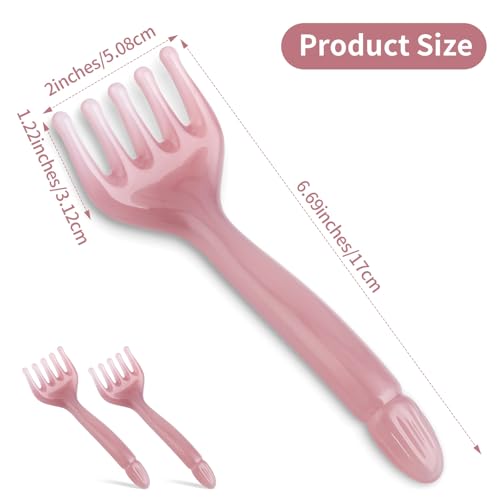 Head Massager 2Pcs Scalp Massage Tool Resin Handheld