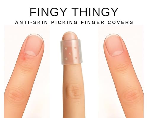 Skin Picking Prevention Finger Caps - 10 Pack