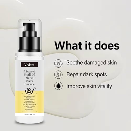 Vedora Snail Mucin 96% Hydrating Essence Serum 100ml