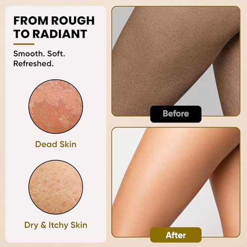 Premium Viscose Exfoliating Gloves for Shower - Deep Body Scrubber