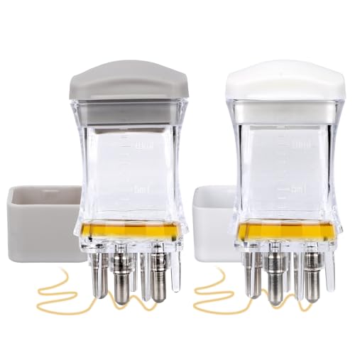 Hair Serum Applicator Bottle with Scalp Massager (2-Pack)