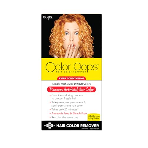 Color Oops Hair Color Remover - Removes Permanent Dye in 20 Min