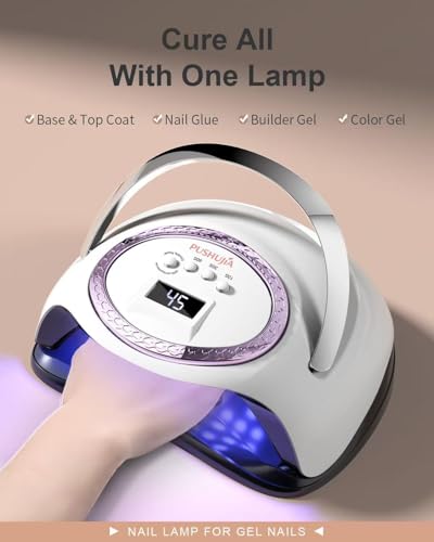 66 LED UV Nail Lamp with Smart Sensor & 4 Timers