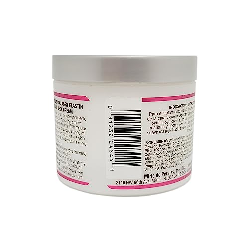 Mirta de Perales Collagen Elastin Cream, 4 oz (Pack of 2)