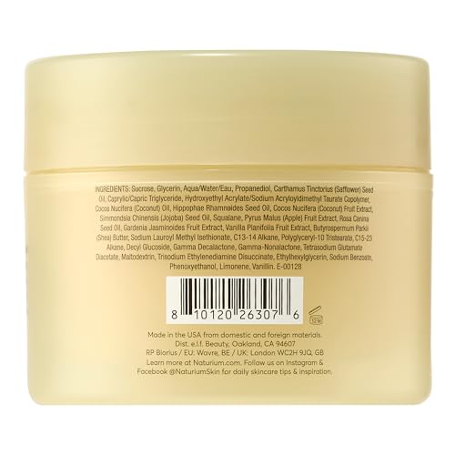 Naturium Glow Getter Body Scrub with Sugar Crystals, 8 oz