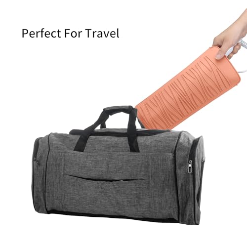 Silicone Heat Resistant Travel Pouch for Straighteners, Crimping Irons, Curling Wands, Flat Irons, and Hair Styling Tools