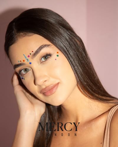 Shanaya Coloured Bindi Multipack by MERCY LONDON - Crystal Gems