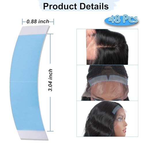 Lace Wig Tape Double Sided Waterproof Hold 48pcs