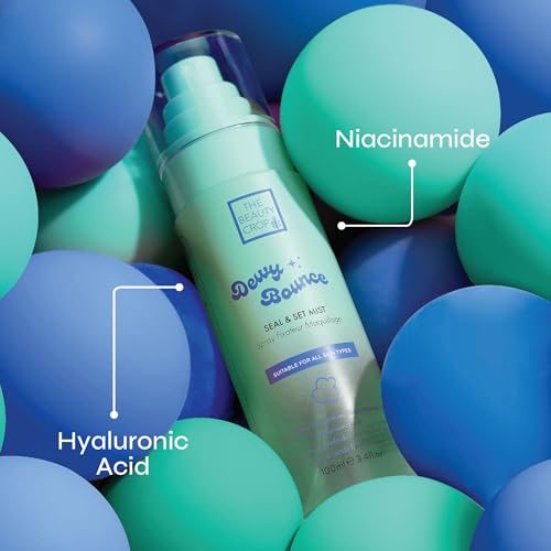 The Beauty Crop Dewy Bounce Seal & Set Mist - Hydrating Setting Spray for Radiant Glow - 100 ml
