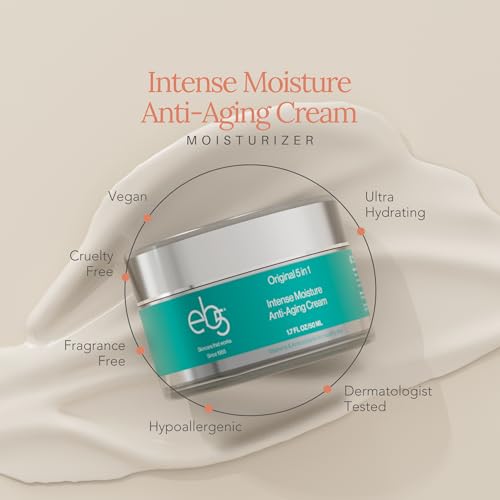 eb5 Intense Moisture Anti-Aging Face & Neck Cream with Retinol, 4 Fl Oz - Natural Fragrance