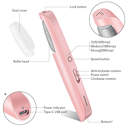 Electric Callus Remover - Professional Pedicure Kit for Smooth Feet