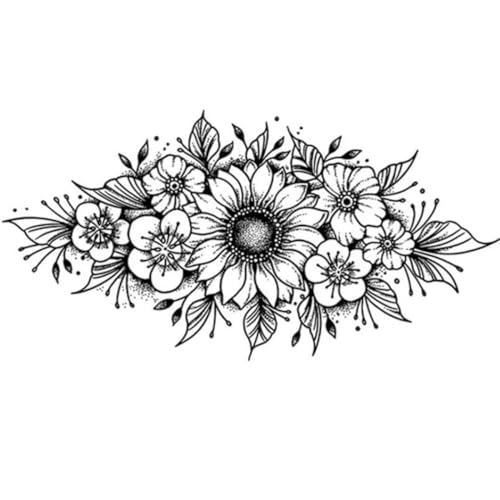INKARTLINK Semi-Permanent Tattoo Sheets - Waterproof, Lasts 1-2 Weeks