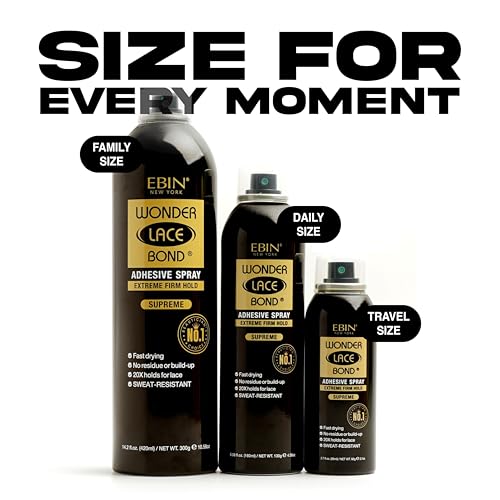 Wonder Lace Bond Adhesive Spray 14.2oz - Lace Front Wig Glue