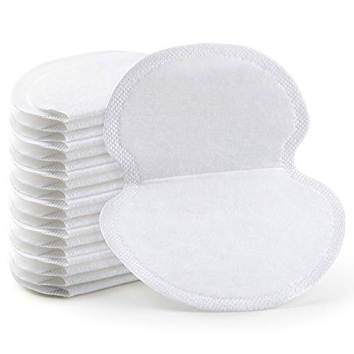 Disposable Armpit Sweat Pads - 100 Count, Extra Adhesive Protection