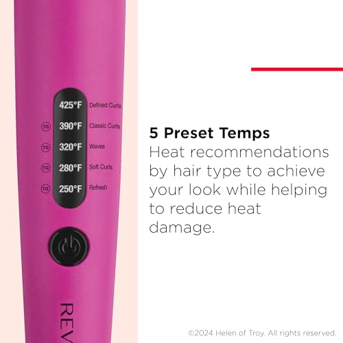 REVLON Easy Heat - 1" Precision Curling Iron