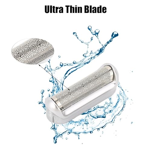 1Pc 5S Razor Replacement Foil and Cutter for Braun, Replacement Shaver Part Cutter Accessories for Braun M90 M60 P40 P50 P60 P70 P80 555 575 370, Men's Electric Shaver Replacement Heads, Men's