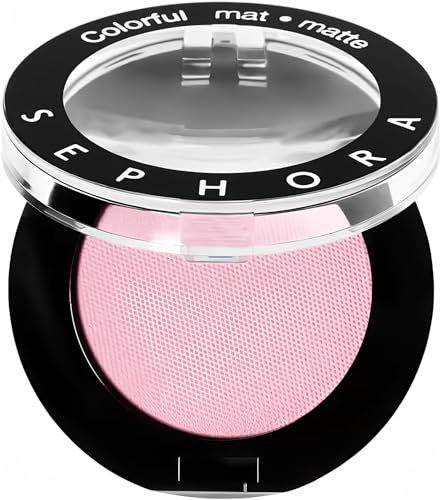 Sephora Mono Eyeshadow Strawberry Macaroon Matte Light Pink