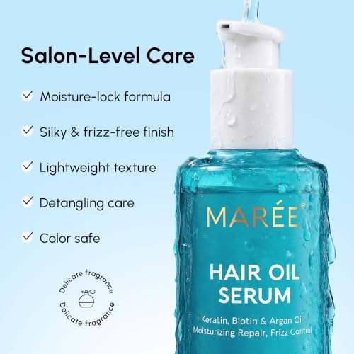 MAREE Argan Oil Hair Serum for Frizzy & Dry Hair