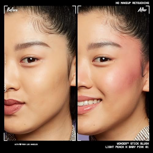 NYX Wonder Stick Dual-Ended Cream Blush with Hyaluronic Acid