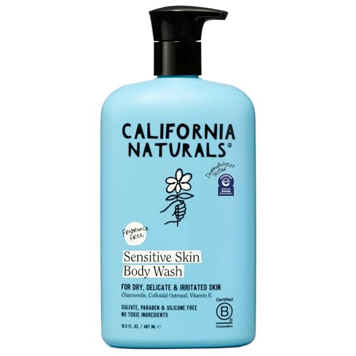 Gentle Body Wash for Sensitive Skin | Vegan & Fragrance-Free - 16.5 oz
