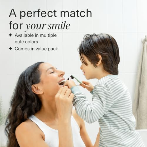 Boka Classic Soft Bristle Manual Toothbrush with Activated Charcoal - Multi Color