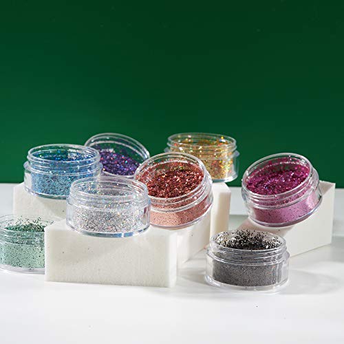 Moon Glitter Holographic Gold Cosmetic Glitter Shaker 0.17oz